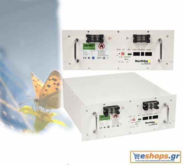 NORTHBATT BSLBATT 48V B-LFP48-100E (5.0KWh) – LiFePO4- Μπαταρία λιθίου φωτοβολταικά